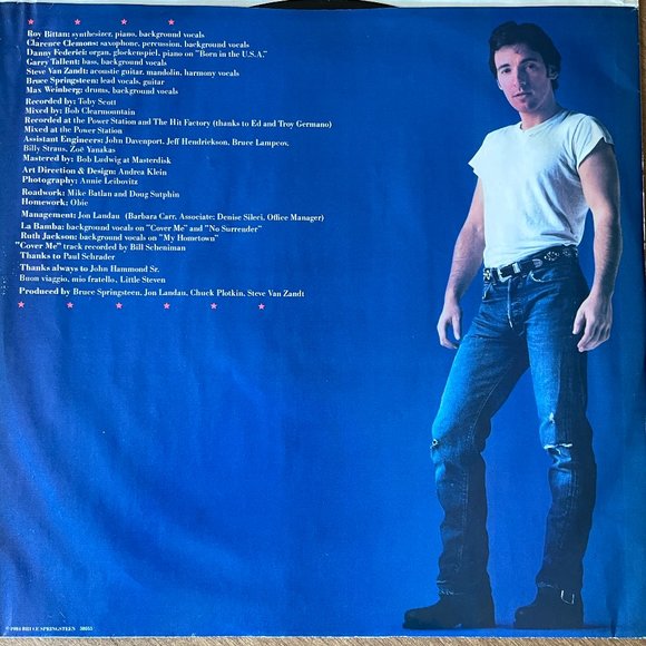 BRUCE SPRINGSTEEN Born In The USA 1984 Columbia, Vinyl LP - Picture 3 of 7